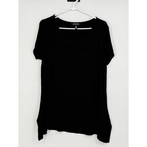 Ellen Tracy Women's Black Top XL